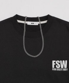 WEGO 【2点SET】アクセ付きストレートラインプルオーバー