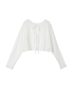 Green Parks ・ＥＬＥＮＣＡＲＥ　ＤＵＥ　２ｗａｙメッシュカーディガン