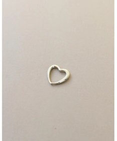 yoaa シルバー925 ミディハートネックレストップ