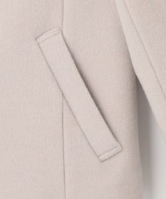 ANY SIS S 【低身長企画】ファインウールモッサスタンド ショート コート