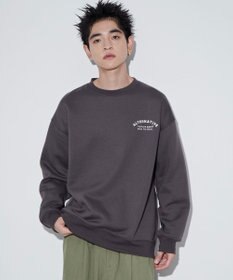 WEGO 【ユニセックス着用ITEM】ストレートラインロゴグラフィックプルオーバー