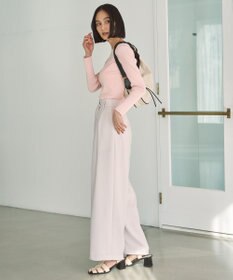 UNFILO アシンメトリー ラップパンツ