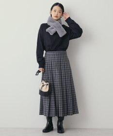 AMERICAN HOLIC T/Rタータンチェックプリーツスカート