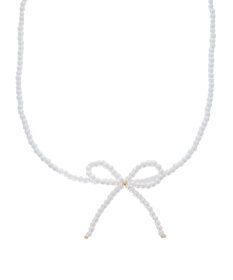 Green Parks ・ＨＡＬＦ　ＴＩＭＥ　パールリボンネックレス