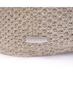 ATRENA 【日本製】つばスエードキャップ