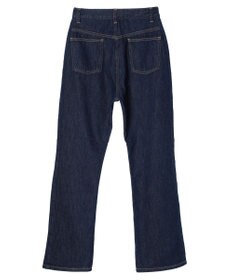 Green Parks ・Ｄｏｕｂｌｅ　Ｆｌａｇｓ　ハート刺繍フレアデニム