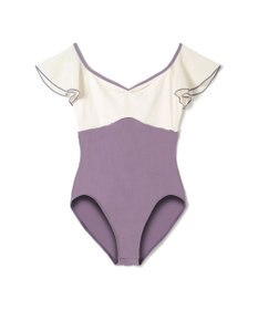 Chacott ★ 【L～３Lサイズ限定】フレアスリーブレオタード