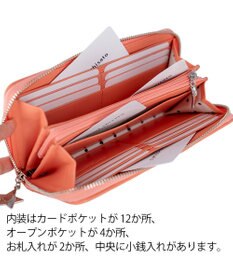 tsumori chisato CARRY キラメッシュ ラウンドファスナー長財布