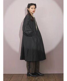 Green Parks ■ＥＳＣＡＲ　ピンタックミリタリーロングコート