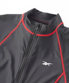 OP／FILA 【Reebok】大きいサイズ｜長袖フルZIPラッシュガード 180㎝