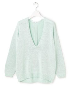 23区 【GOLD LABEL】マーブルコイル Vネック ニット