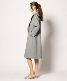 TOCCA LOOFAH ショールカラーウールコート
