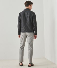 GOTAIRIKU 新素材【洗える/シワになりにくい/ストレッチ】カラミプリント MA-１ブルゾン