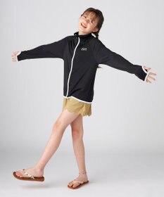 OP／FILA 【Ocean Pacific】フルジップ OPロゴラッシュガード