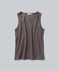 WHITE MAILS SPANDEX PAPER JERSEY タンクトップ