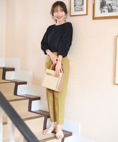 ANY SIS 【接触冷感・UVカット】サカリバドルマンスリーブ プルオーバー