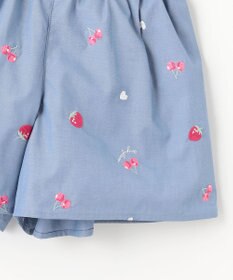 ANY KIDS 総柄刺繍 キュロット