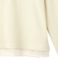 earth music&ecology レイヤード風テレコプルオーバー