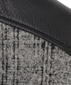 JOSEPH HOMME レザーブロックブークレ　ブルゾン