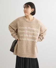 Green Parks ブークレロゴニットチュニック