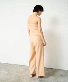 GRACE CONTINENTAL リネンタッチビスチェサロペ