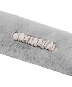 MOONBAT FURLA フェイクファーくしゅくしゅリボンマフラー