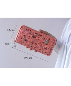 tsumori chisato CARRY キラメッシュ ラウンドファスナー長財布