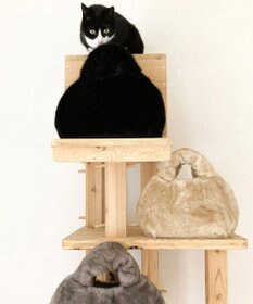 ROOTOTE 1325【まるで猫】SN.デリ.ファーブランケット-A