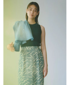 Green Parks ＫＢＦ　配色ニットタンク