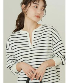 AMERICAN HOLIC スキッパーワッフルプルオーバー