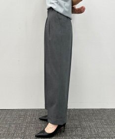 組曲 ウーステッドワイド パンツ