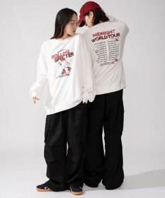 WEGO 【2025年秋冬新作/SMLXLサイズ展開/ユニセックス着用ITEM】アソートグラフィックプルオーバー