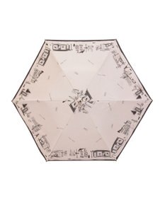 MOONBAT DAKS(ダックス) 晴雨兼用日傘 折りたたみ傘 街並み フワクール生地使用