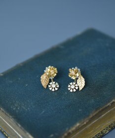 monshiro 【スワロフスキー】アリウムプチ ピアス