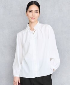 自由区 【SHIHOさん着用】ブライトローン ブラウス