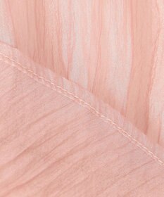 Feroux 【洗える】シャーリングシアー シャツ