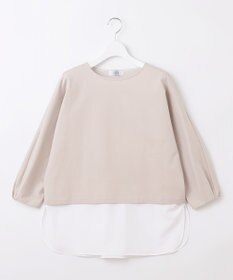 J.PRESS LADIES S TCポンチ ドルマンスリーブ レイヤード カットソー