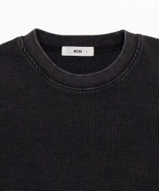 WEGO 【ユニセックス着用ITEM/MLサイズ展開】ワッフルT（LS）