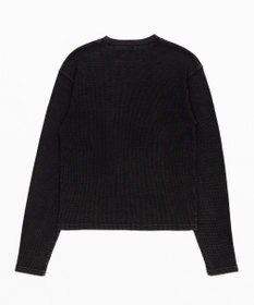 WEGO 【ユニセックス着用ITEM/MLサイズ展開】ワッフルT（LS）