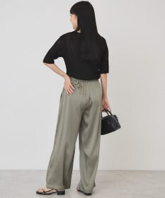 AMERICAN HOLIC 【2点セット】シアーリブヘンリーネックニット＋タンクトップ