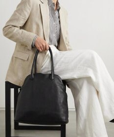 FOLNA RD ソフトレザーブガッティボストンバッグL-SIZE