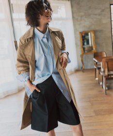 uncrave チノギャバジン ショートトラウザー