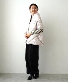KWD 【日本製/UNISEX】DOWN SHAWL グリーンダウン ダウンショール