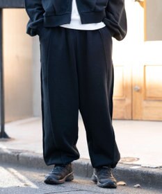 WEGO 【ユニセックス着用ITEM/ウエストゴム】スウィッチングスウェットパンツ