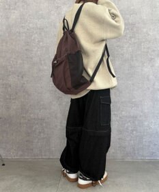 WEGO 【ユニセックス着用ITEM】メッシュポケットナップサック