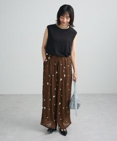 Green Parks シアーノースリーブプルオーバー
