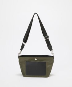 TOPKAPI 【Breath TOPKAPI sis】【WEB限定】ナイロン レザーポケット ミニ ショルダーバッグ 軽量 / CALM カーム　
