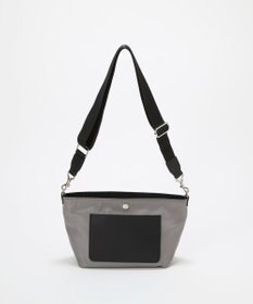 TOPKAPI 【Breath TOPKAPI sis】【WEB限定】ナイロン レザーポケット ミニ ショルダーバッグ 軽量 / CALM カーム　