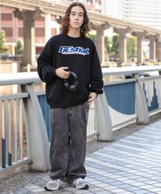 WEGO ヘビーウエイトサガラグラフィックプルオーバー