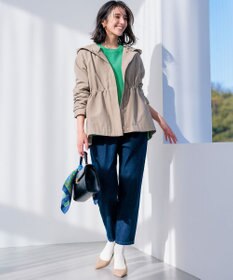 組曲 L 【フード取り外し可】2WAYショート丈ライトアウター